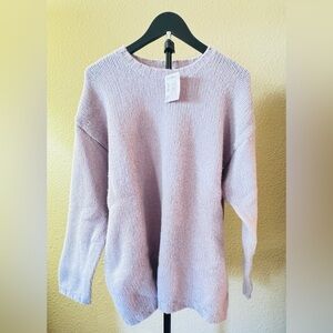 Nordstrom Soft Lilac Crew Neck Sweater